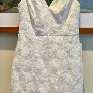 White Lace Dress from local Boutique